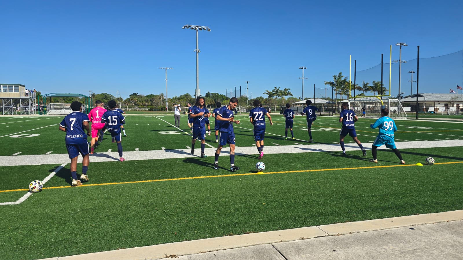 Warm Up Before Game